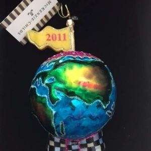 Mackenzie child’s courtly check ornament